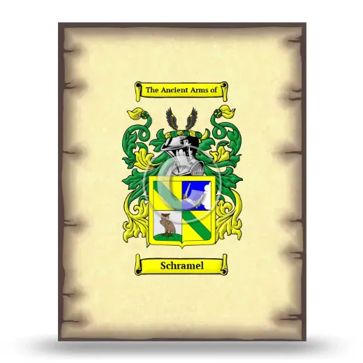 Schramel Coat of Arms Print
