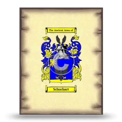Schuchart Coat of Arms Print