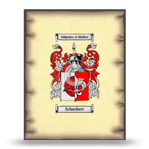 Schuckert Coat of Arms Print