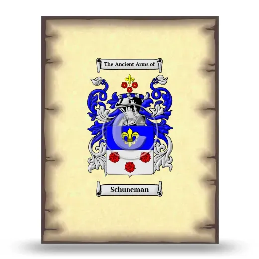Schuneman Coat of Arms Print