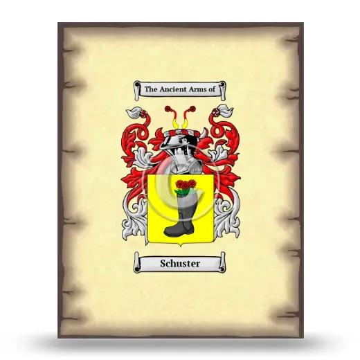 Schuster Coat of Arms Print