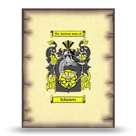 Schwarts Coat of Arms Print