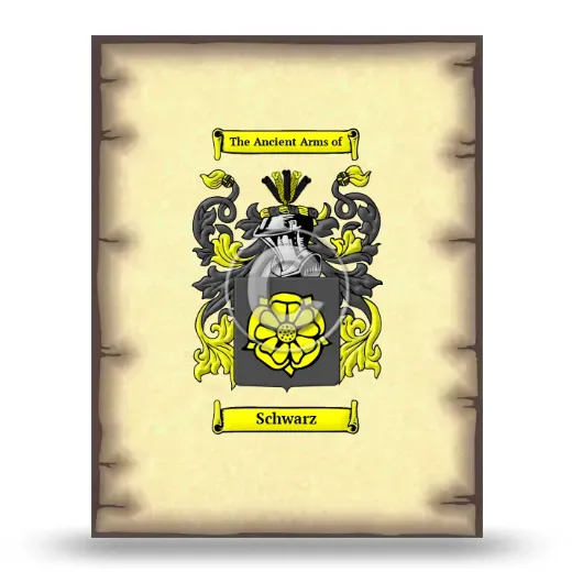 Schwarz Coat of Arms Print