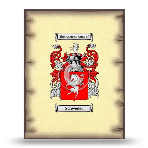 Schweder Coat of Arms Print