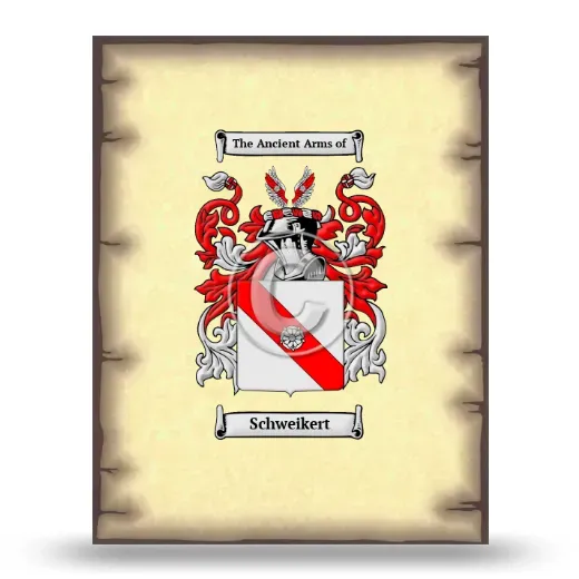 Schweikert Coat of Arms Print