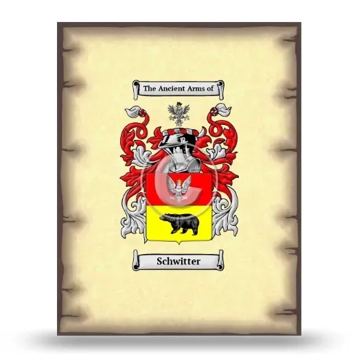 Schwitter Coat of Arms Print