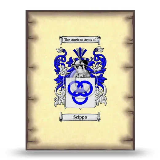 Scippo Coat of Arms Print