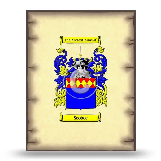 Scobee Coat of Arms Print