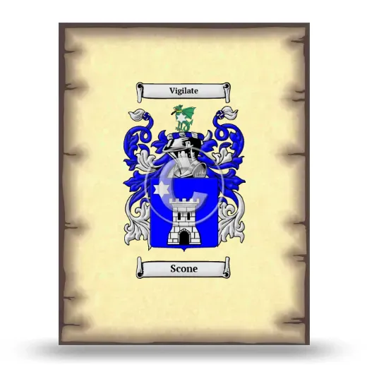 Scone Coat of Arms Print