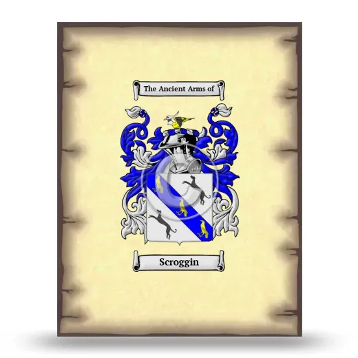 Scroggin Coat of Arms Print