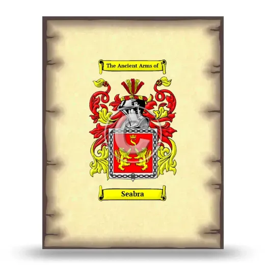 Seabra Coat of Arms Print