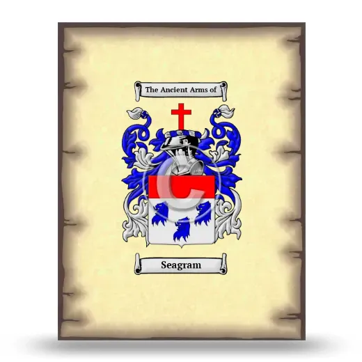 Seagram Coat of Arms Print