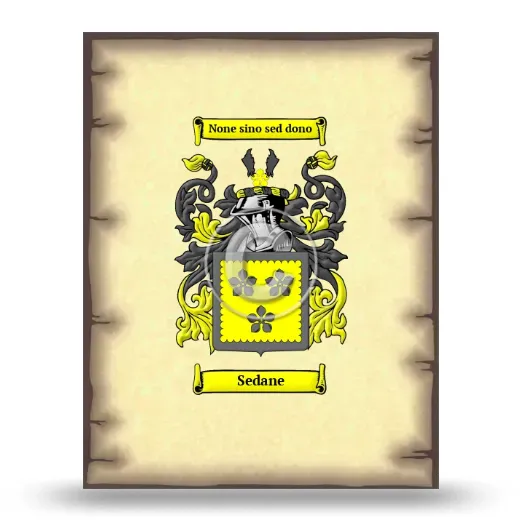 Sedane Coat of Arms Print