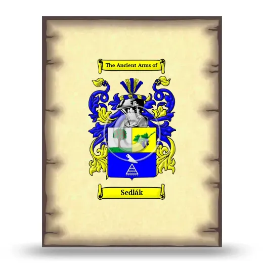Sedlák Coat of Arms Print