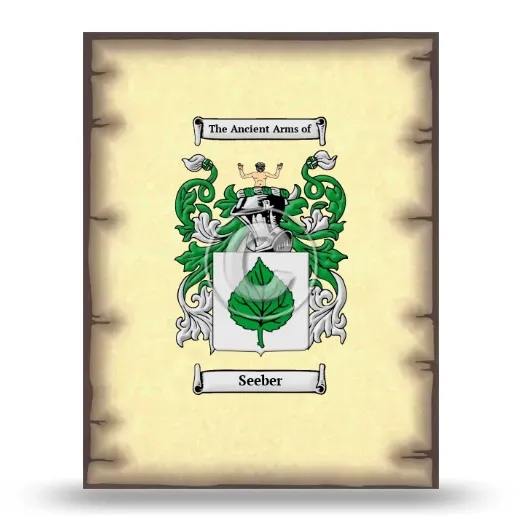 Seeber Coat of Arms Print
