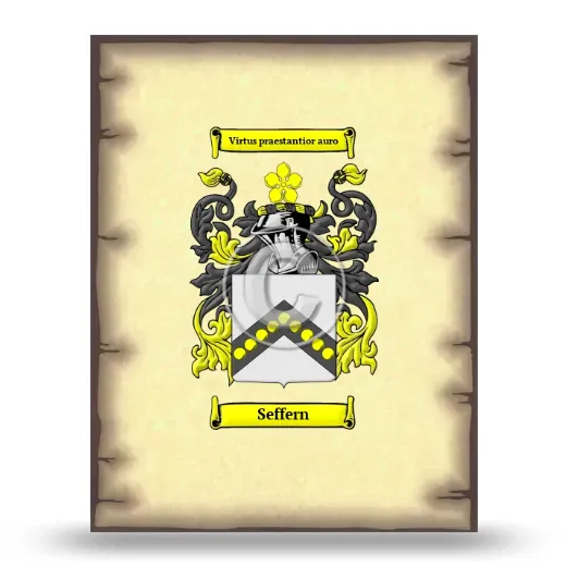 Seffern Coat of Arms Print