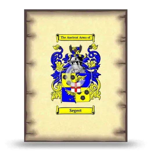 Segert Coat of Arms Print