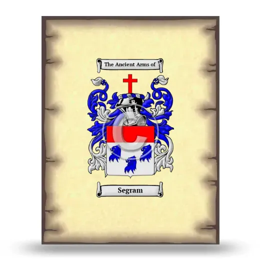 Segram Coat of Arms Print