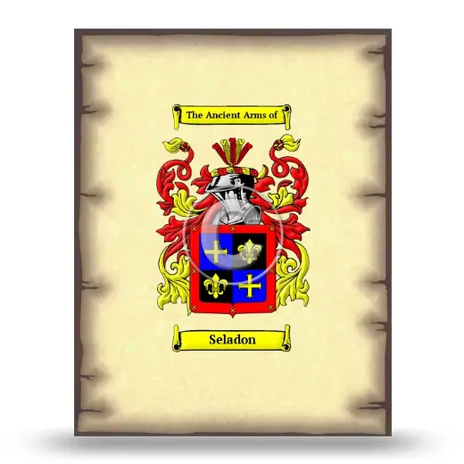 Seladon Coat of Arms Print