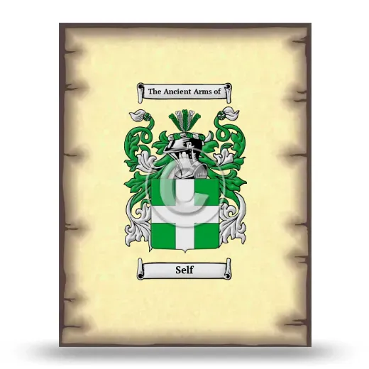 Self Coat of Arms Print
