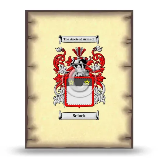 Selock Coat of Arms Print