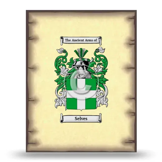 Selves Coat of Arms Print