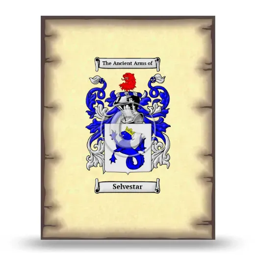 Selvestar Coat of Arms Print