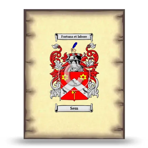 Sem Coat of Arms Print