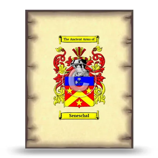 Seneschal Coat of Arms Print