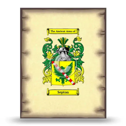 Septon Coat of Arms Print