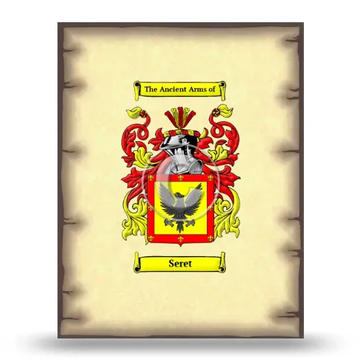 Seret Coat of Arms Print