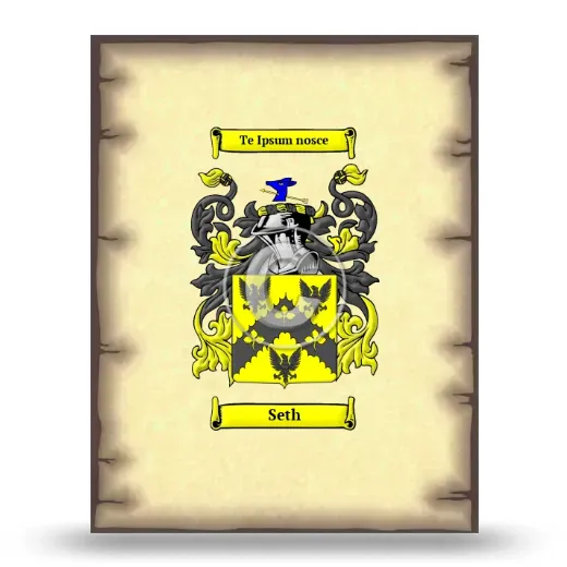 Seth Coat of Arms Print
