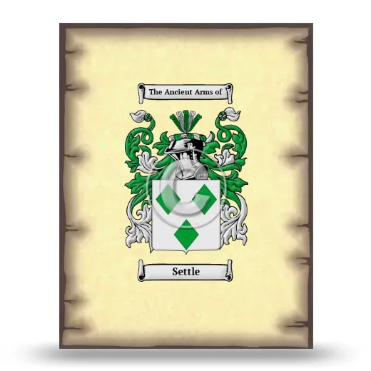 Settle Coat of Arms Print