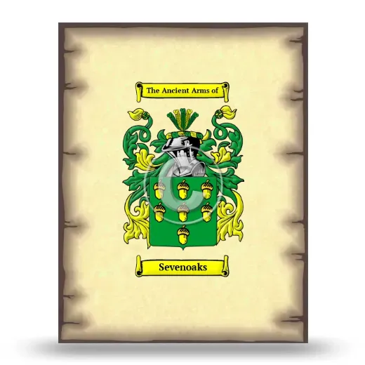 Sevenoaks Coat of Arms Print