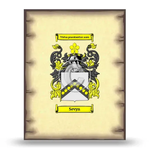 Sevyn Coat of Arms Print