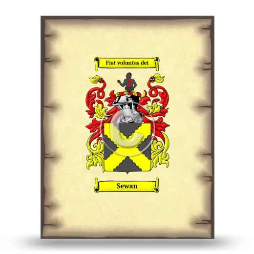 Sewan Coat of Arms Print