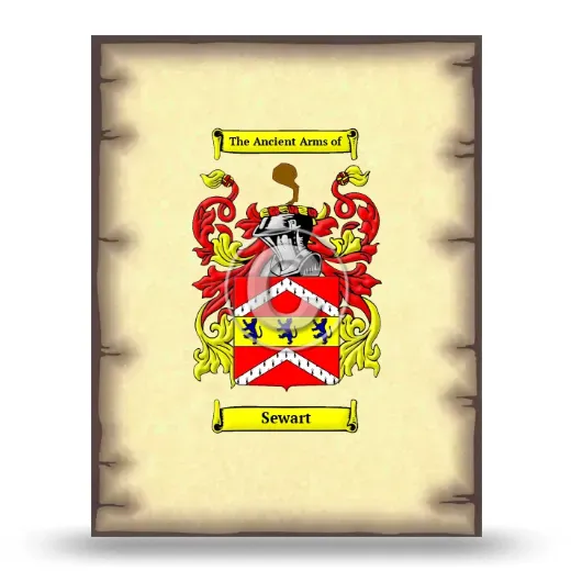 Sewart Coat of Arms Print