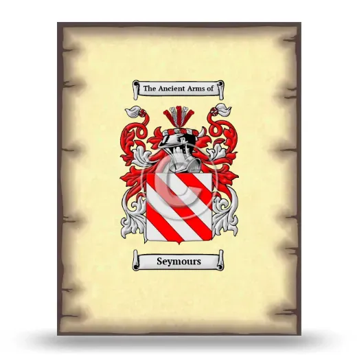 Seymours Coat of Arms Print