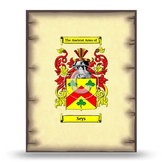 Seys Coat of Arms Print