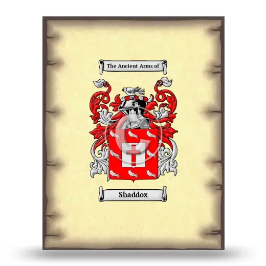 Shaddox Coat of Arms Print