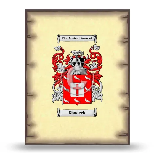 Shadeck Coat of Arms Print