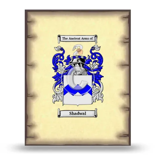 Shadwal Coat of Arms Print