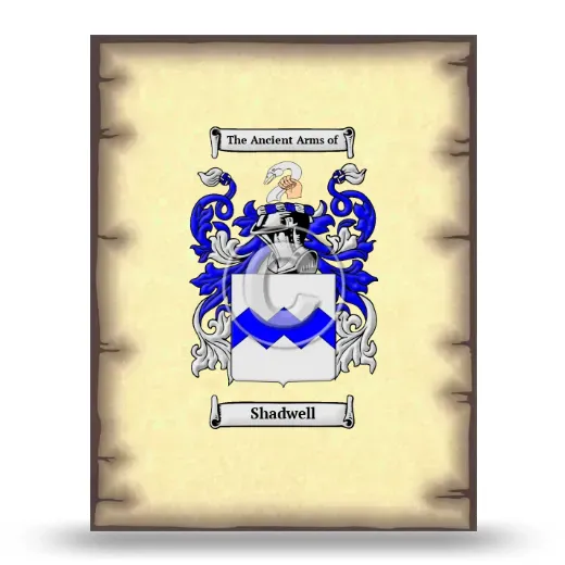 Shadwell Coat of Arms Print