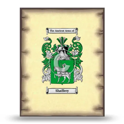 Shaffery Coat of Arms Print