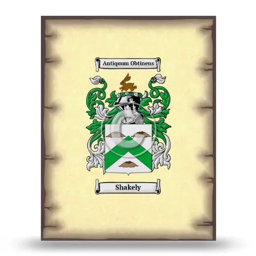 Shakely Coat of Arms Print