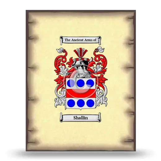 Shallin Coat of Arms Print