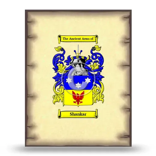 Shankar Coat of Arms Print