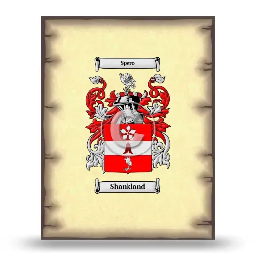 Shankland Coat of Arms Print