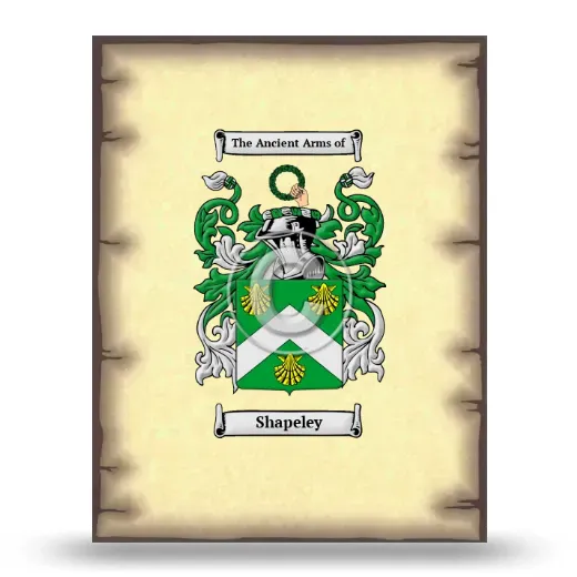Shapeley Coat of Arms Print