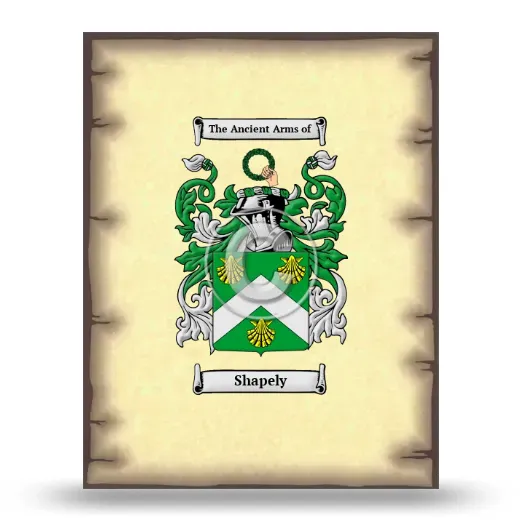 Shapely Coat of Arms Print